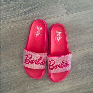 Barbie Pink Slide Sandals